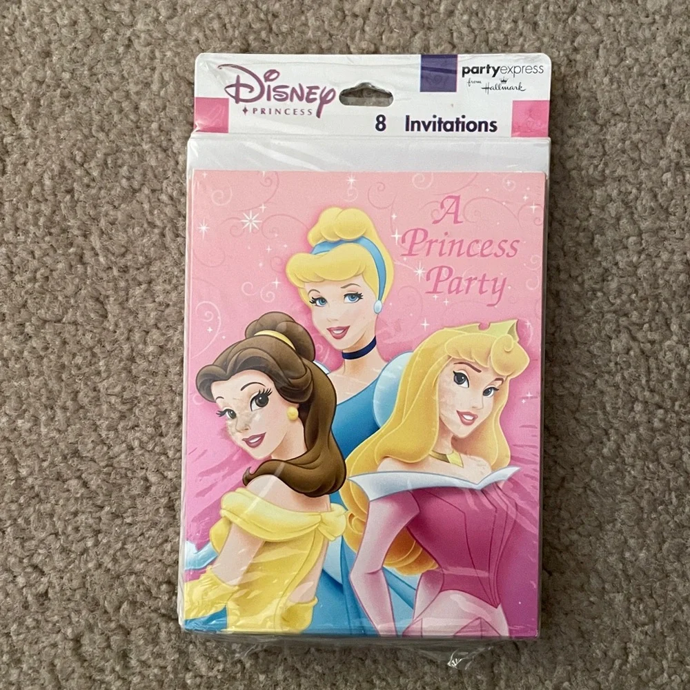 Early 2000s Hallmark Disney Princess Party Supplies